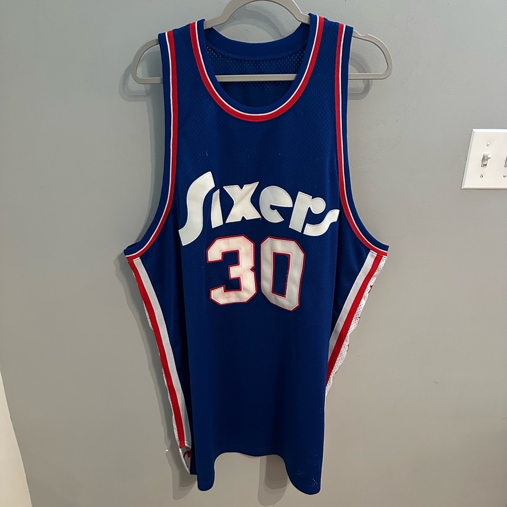 Vintage 1975 Sixers Mcginnis Jersey